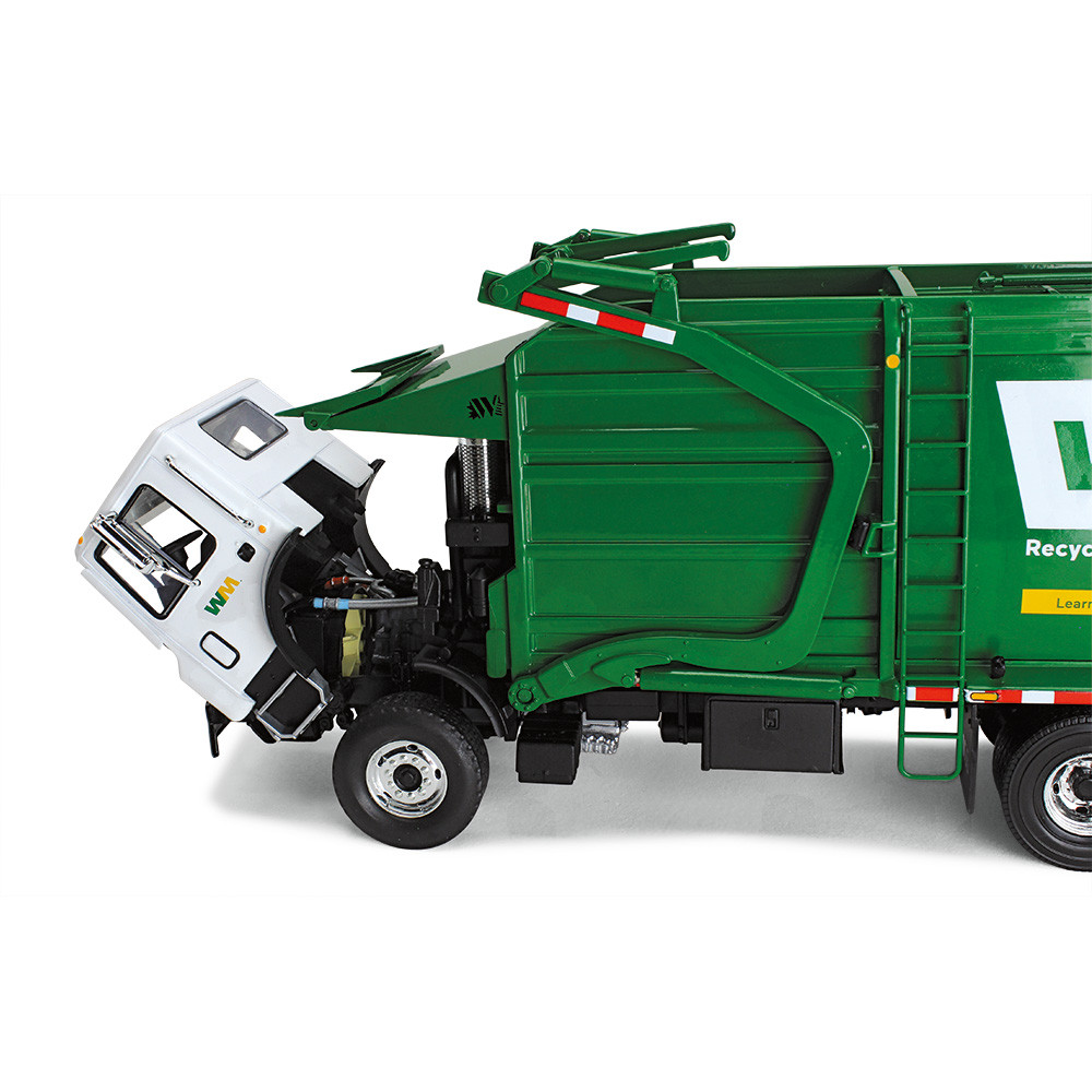 10-4001D: WM 
1/34 scale Mack TerraPro with Wittke Front Load Refuse with Bin