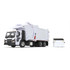 10-4235: White/White
1/34 scale Mack LR with McNeilus Meridian Front Loader & Trash Bin