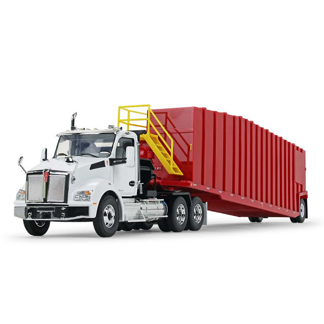 10-4275: White/Viper Red
1/34 scale Kenworth T880 Winch Truck & Pinnacle Frac Tank Trailer