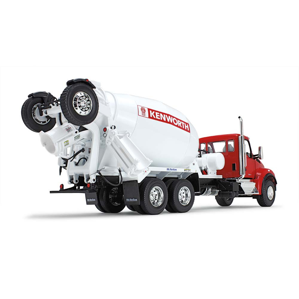 10-4324: Red/White
1/34 scale Kenworth T880S with McNeilus Bridgemaster Mixer