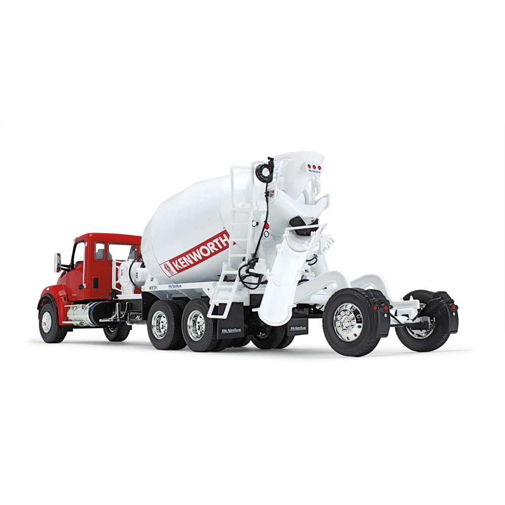 10-4324: Red/White
1/34 scale Kenworth T880S with McNeilus Bridgemaster Mixer