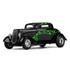 40-0382: Black/Lime Green 
1/25 scale 1934 Ford Coup Street Rod Diecast Replica