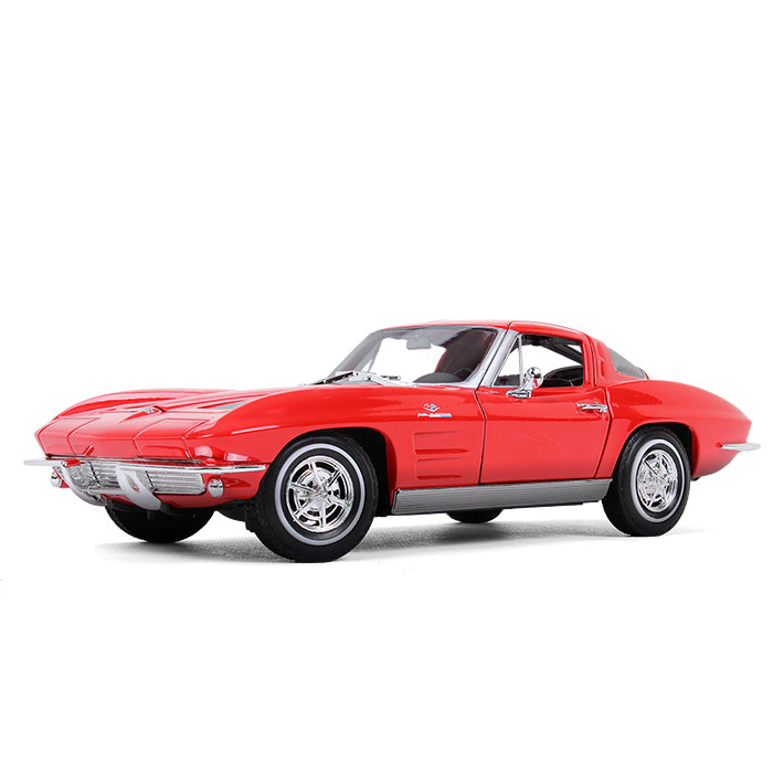 49-0426A: Red
1/24 scale 1963 Chevrolet Corvette Diecast Replica