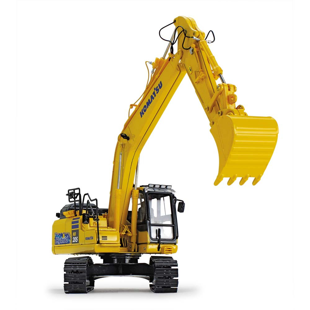 50-3399: Komatsu HB205LC-3
1/50 scale Komatsu HB205LC-3 Hybrid Excavator Diecast Replica