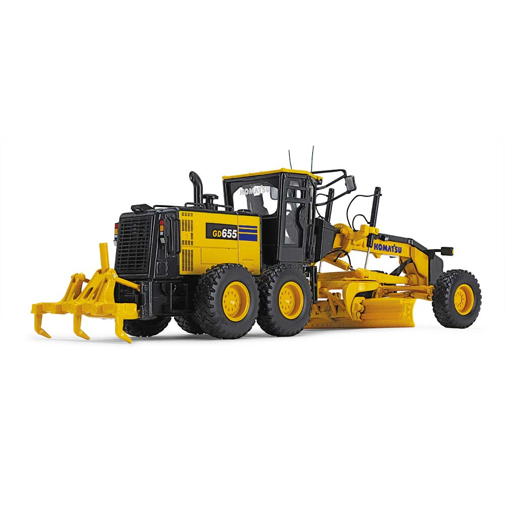 50-3409: Komatsu GD655-6
Komatsu 1/50 scale GD655-6 Motor Grader with Ripper