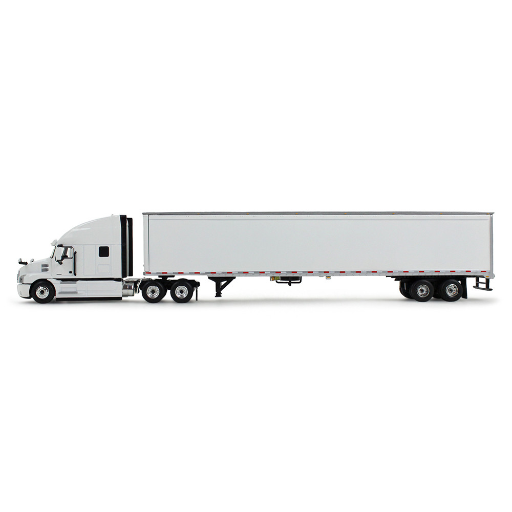 White/White Mack Anthem & 53' Trailer