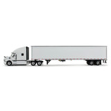 White/White Mack Anthem & 53' Trailer