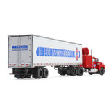 60-0377: Fallen Flag #14 St. Johnsbury 
1/64 scale Mack R-Model Sleeper Cab and 53' Trailer