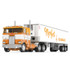 60-0534: Fallen Flag #23 Monfort of Colorado 
1/64 scale Peterbilt 352 COE Sleeper and 40' Vintage Reefer Trailer