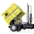 60-0738: Fallen Flag #32 ICX (Illinois California Express) 
1/64 scale Kenworth K100 Flattop with Wabash Dual Pup Trailers