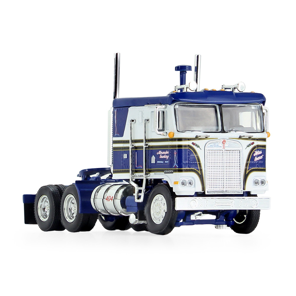 60-0846: Fallen Flag #36 Alexander Trucking 
1/64 scale Kenworth K100 COE Flattop with 40' Vintage Reefer Trailer