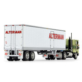 60-1086: Fallen Flag #38 Alterman Transport Line 
1/64 scale Peterbilt 352 COE 86" Sleeper and 40' Vintage Reefer Trailer