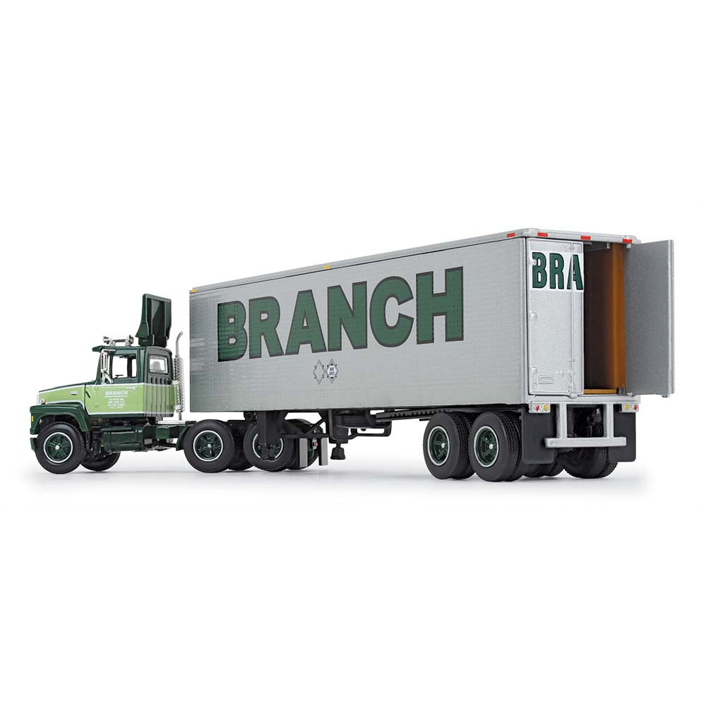 60-1281: Fallen Flag #42: Branch Motor Express 
1/64 scale Ford LT 9000 Day Cab & 40' Vintage Trailer