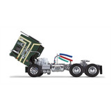 60-1428: Fallen Flag #46: Greenstein Trucking Company
1/64 scale Peterbilt Model 352 COE 86" Sleeper & 40' Vintage Trailer with Reefer