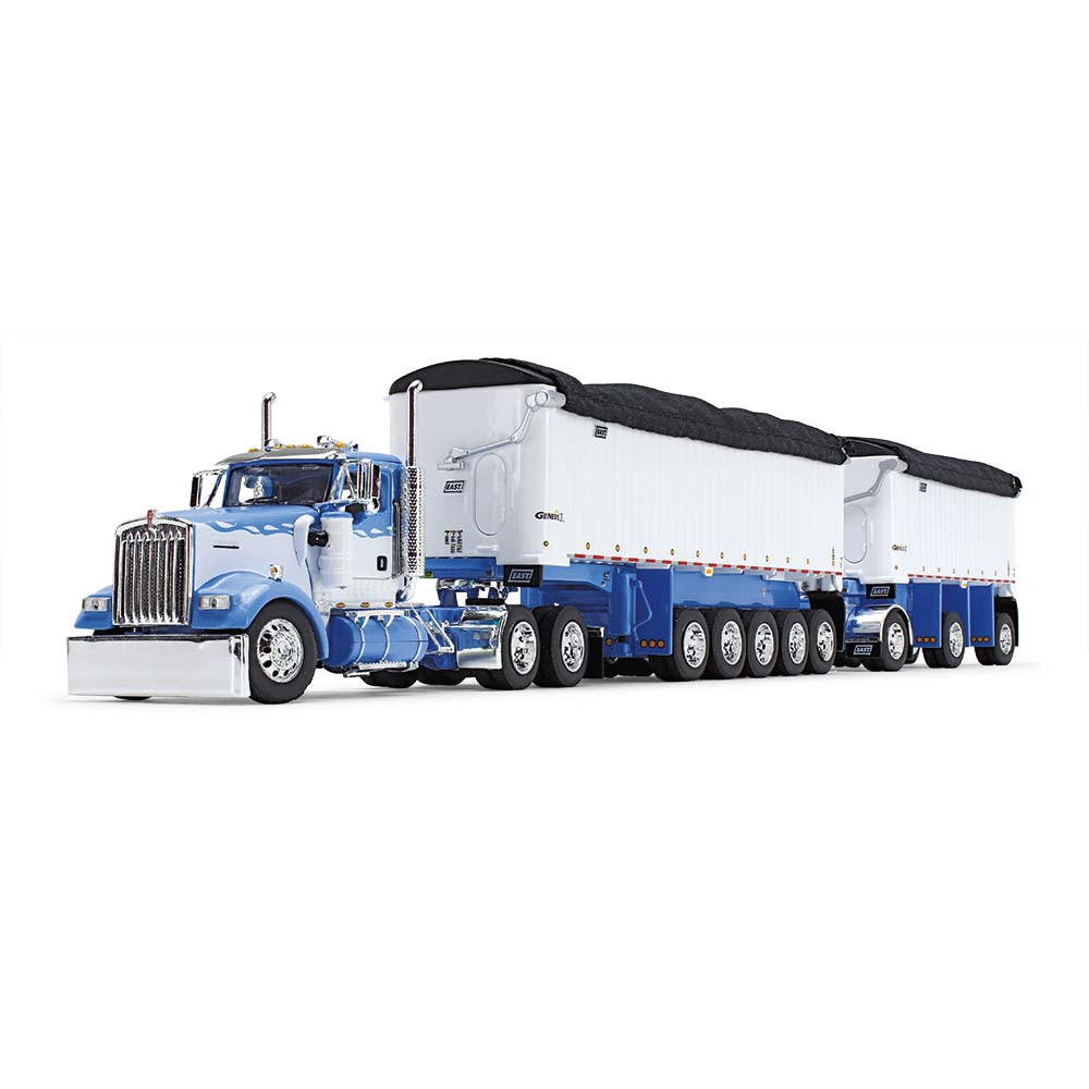 60-1633: Wisteria/White
Kenworth W900L Day Cab & East Manufacturing Michigan Series 31' and 20' End Dump Trailers