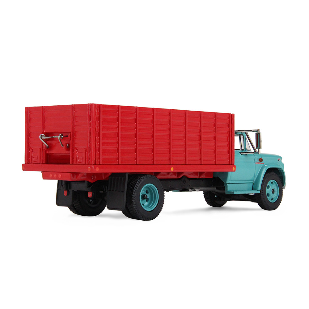 Turquoise/Red 1/64 GMC 4000 Grain Truck