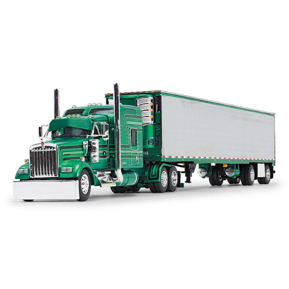 69-1296: Big Rigs #7: Hardwick Motor Freight 
1/64 scale Kenworth W900L with 86" Sleeper & 53' Utility Trailer with Reefer
