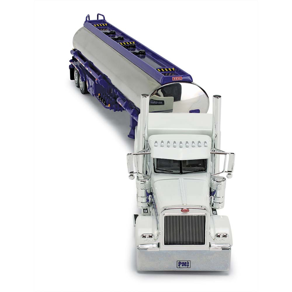 69-1297: Big Rigs #8: PMI Snow White
1/64 Peterbilt Model 389 with 63"" Flat Top Sleeper & Heil Fuel Tanker