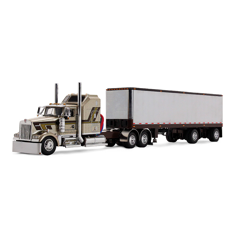 Red's Favorites - Jason Sanders Kenworth W900L with 60" Aerodyne Sleeper & 40' Vintage Trailer