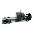 Big Rigs Series II #2: Hardwick Motor Freight Peterbilt Model 359 w/60" Vintage Sleeper & 53' Utility Trailer with Skirts