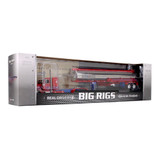 Big Rigs Series II #3: Sancken Custom Truck by Amcan Peterbilt Model 389 with 36" Flat Top Sleeper & Heil Fuel Tank Trailer