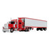 Big Rigs Series II #6 Blackjack Express LLC Peterbilt Model 589 w/78" Mid-Roof Sleeper & 53' Utility Trailer with Reefer