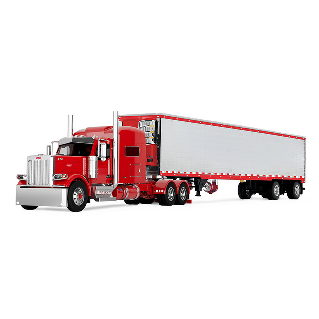 Big Rigs Series II #6 Blackjack Express LLC Peterbilt Model 589 w/78" Mid-Roof Sleeper & 53' Utility Trailer with Reefer