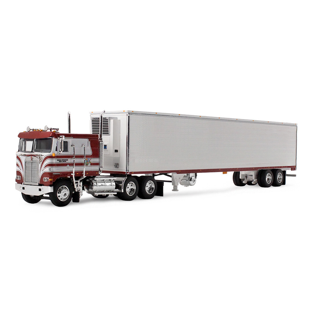 Red's Favorites - Jim Skrinar Kenworth K100 COE Flat Top & 53' Utility Trailer with Reefer