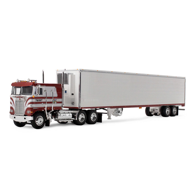 Red's Favorites - Jim Skrinar Kenworth K100 COE Flat Top & 53' Utility Trailer with Reefer