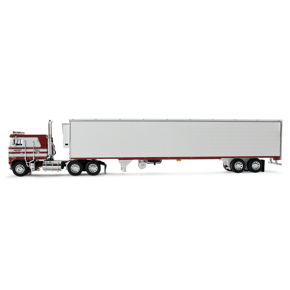 Red's Favorites - Jim Skrinar Kenworth K100 COE Flat Top & 53' Utility Trailer with Reefer