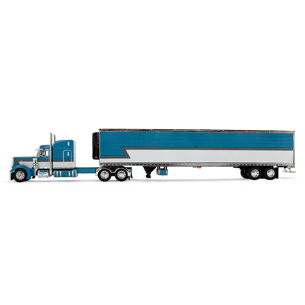 Big Rigs Series II #5: Tway Rose Transport Peterbilt Model 379 with 63" Mid-Roof Sleeper & 53' Utility Trailer w/Reefer
