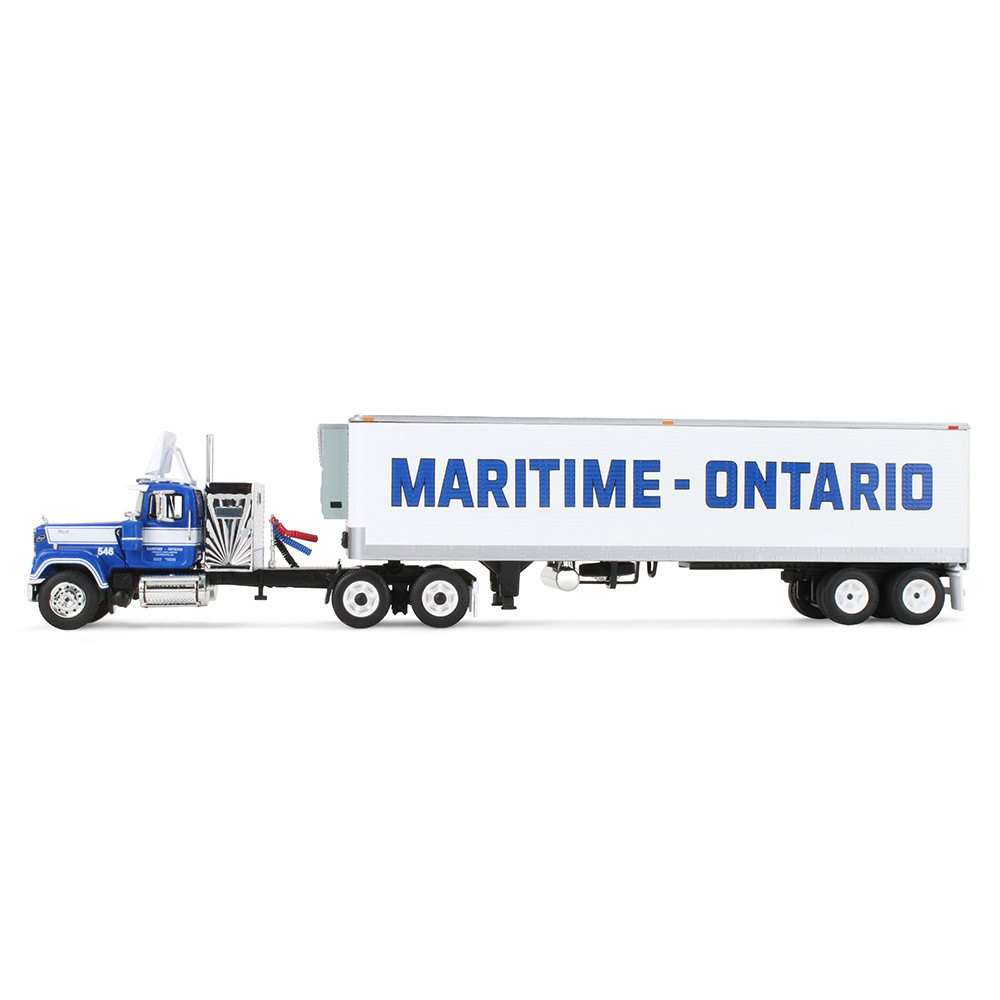 Legacy Series #4: Maritime-Ontario Mack Super-Liner with 36" Vintage Sleeper & 40' Vintage Trailer with Reefer