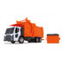 70-0625: White/Orange
1/25 scale Mack LR with McNeilus Meridian Front Load Refuse Truck & Bin including Lights and Sounds