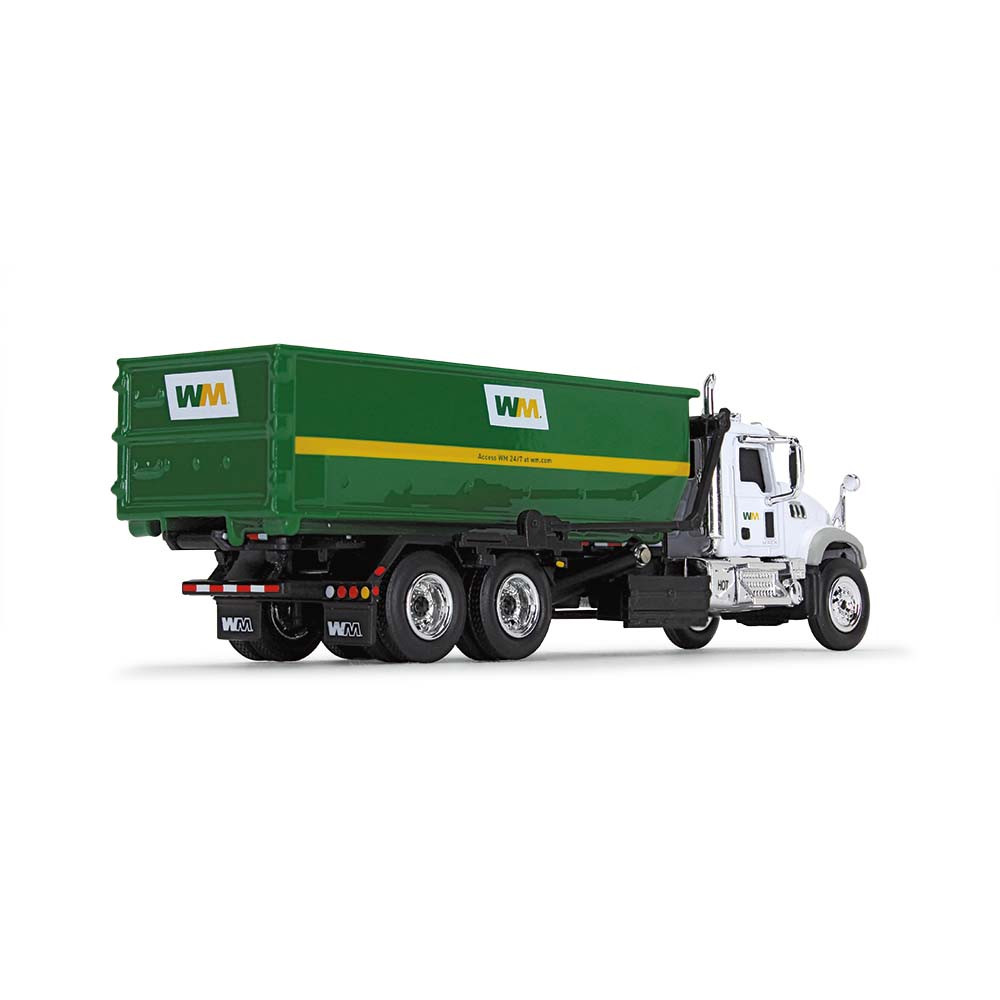 80-0356D: WM 
1/87 scale Mack Granite MP with Tub-Style Roll-Off Container