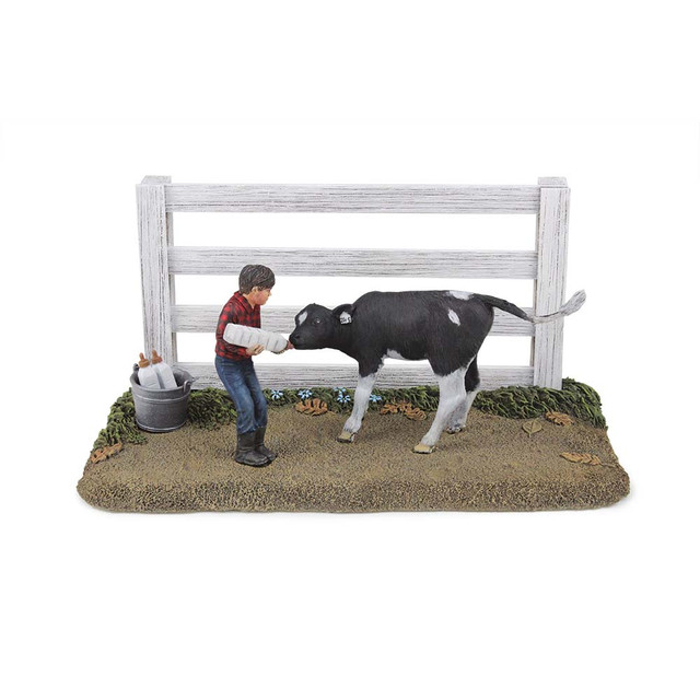 90-0500: First Bottle Feeding
1/25 scale Boy Feeding Calf Figure Set