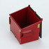90-0580: Red
1/34 scale Trash Bin Diecast Replica