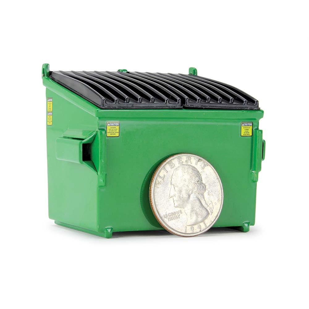 90-0593: Green
1/34 scale Trash Bin Diecast Replica
