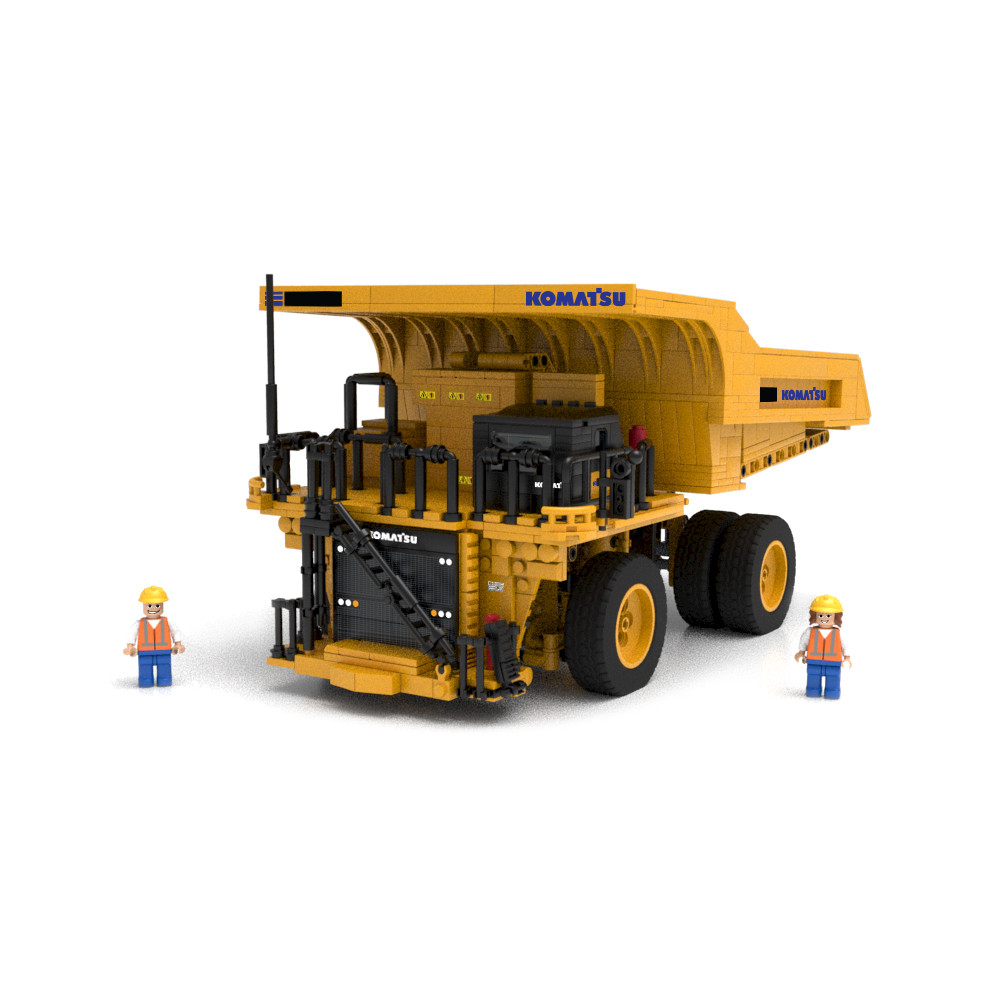 90-0612: Komatsu
Komatsu Mining Dump Building Block Set