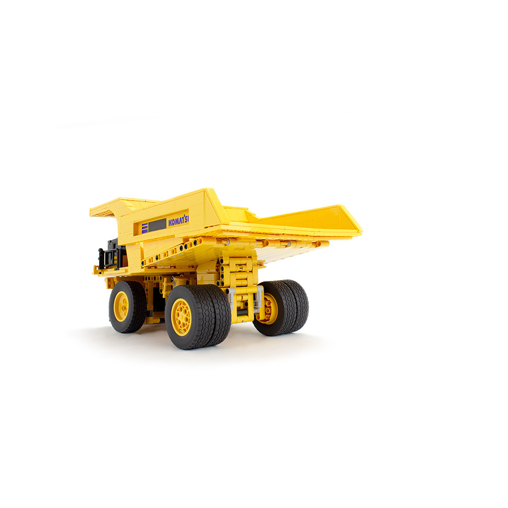 90-0612: Komatsu
Komatsu Mining Dump Building Block Set - Back