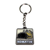 90-0626: Komatsu Dozer & Wheel Loader Keychain 
Komatsu Dozer & Wheel Loader Two-Sided Keychain