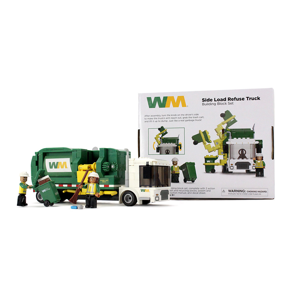 WM Side Load Refuse Truck Block Set