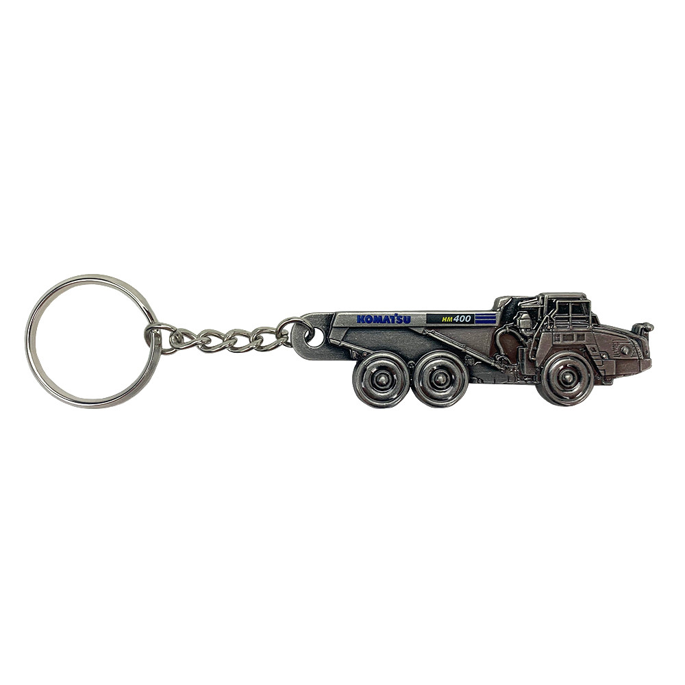 90-0650: Komatsu
Komatsu HM 400 Dump Truck Embossed Keychain